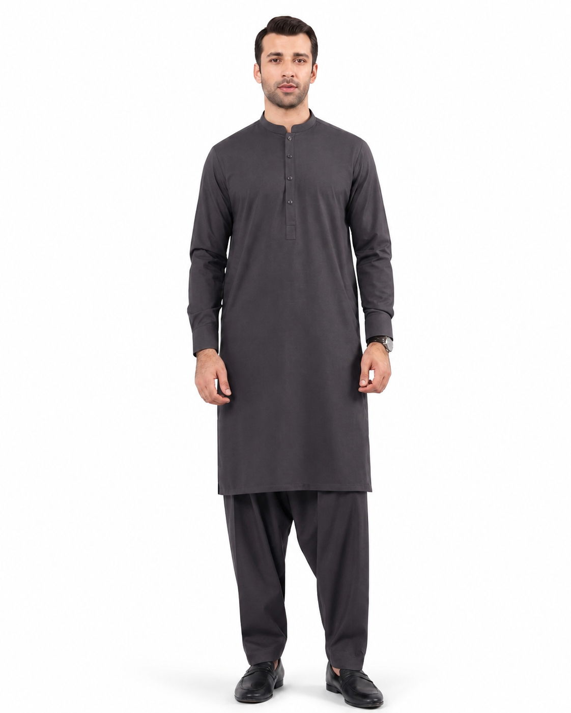 Elite Men’s Unstitched Wash & Wear Suit