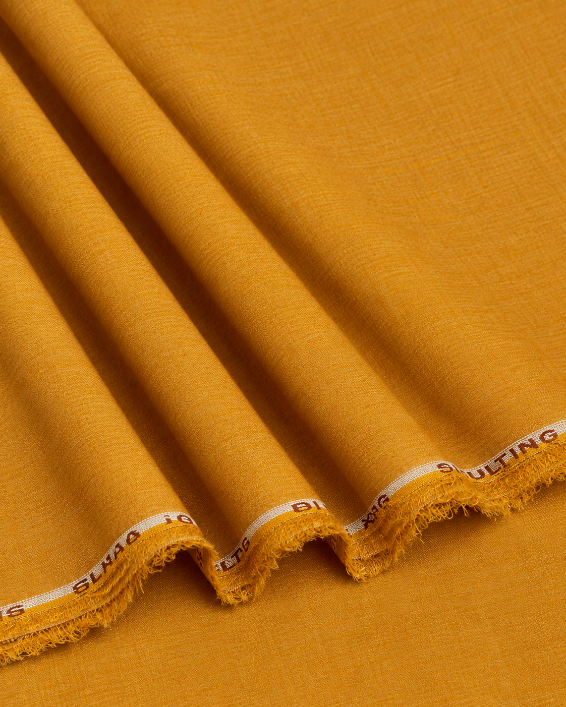 Asli Sona Mustard Unstitched Suit