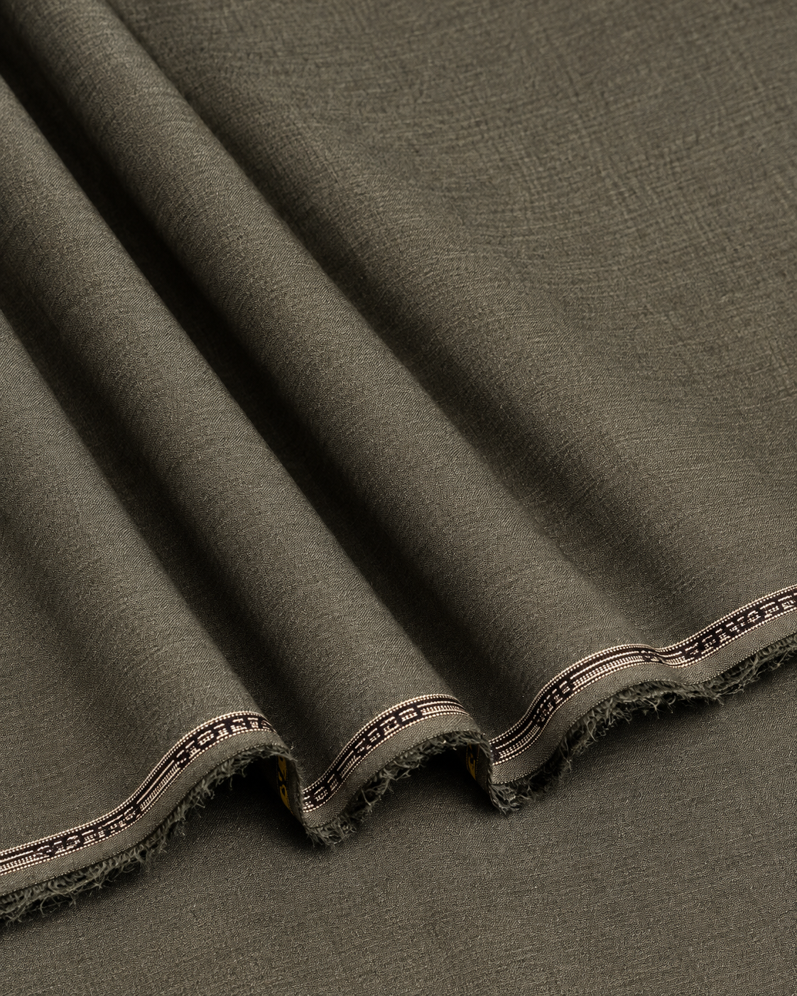 Asli Sona Taupe Unstitched Suit