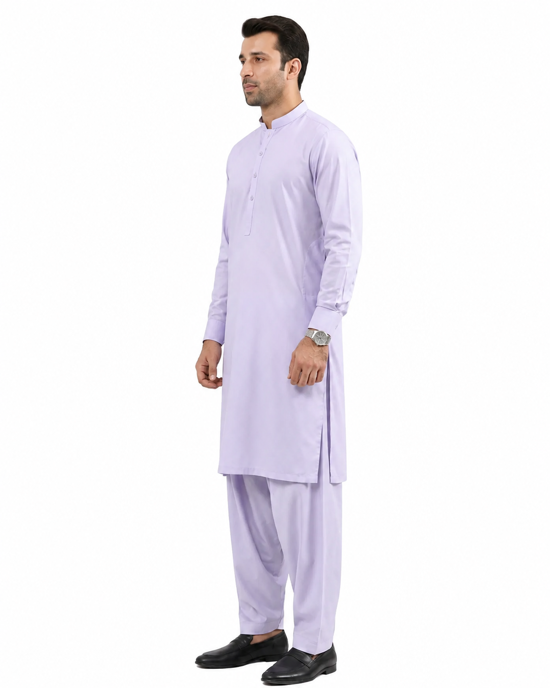 Men Ultra-Smooth Unstitched Boski Suit