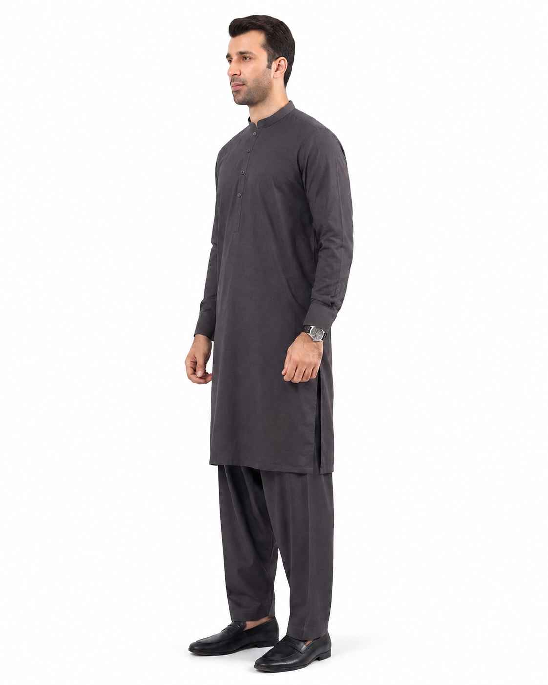 Elite Men’s Unstitched Wash & Wear Suit