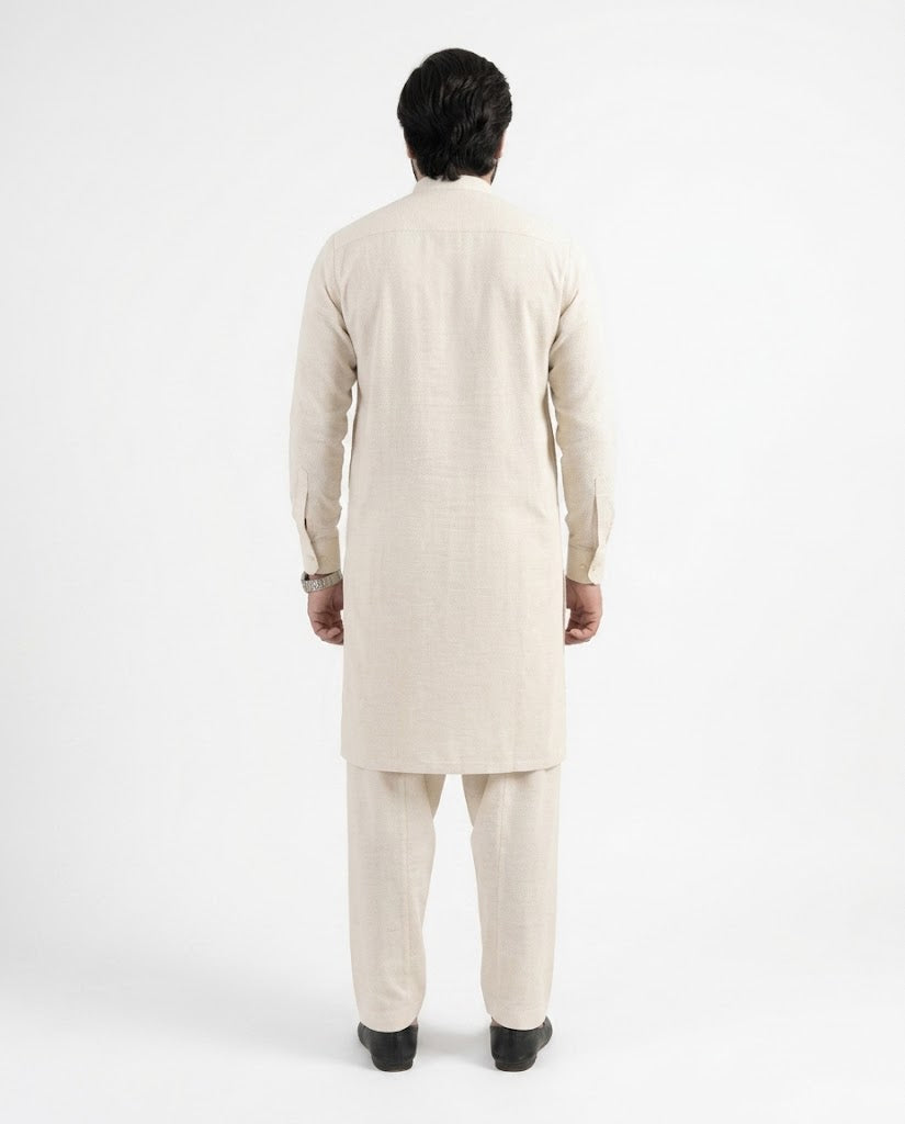 Luxury Men Unstitched Karandi Suit