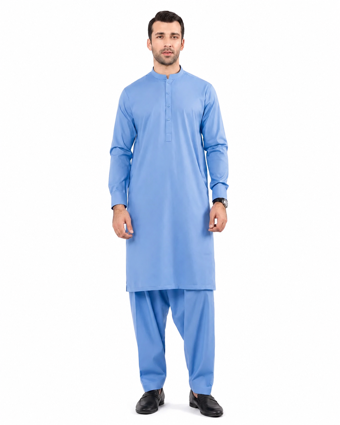Luxury Men Unstitched Boski Suit