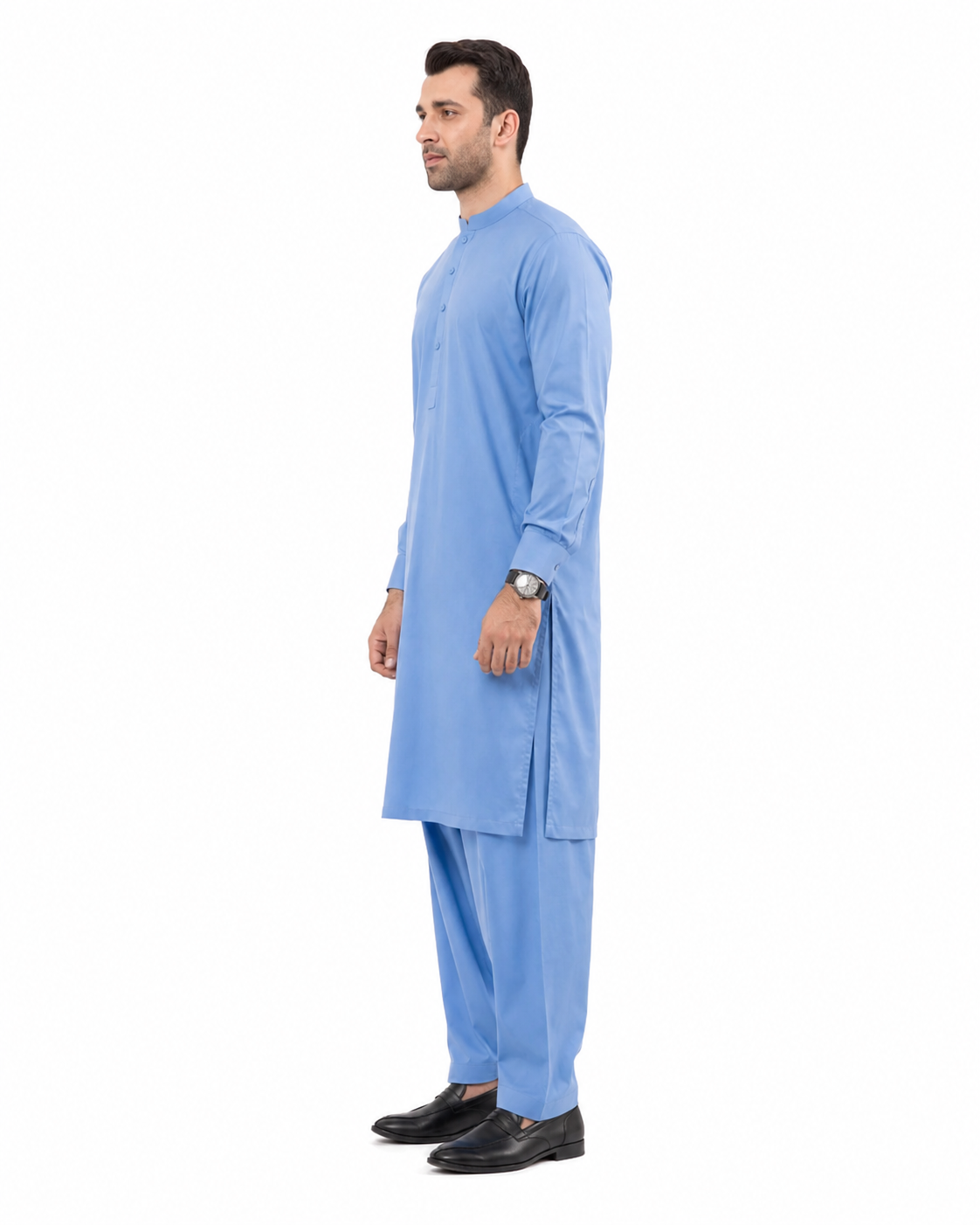 Luxury Men Unstitched Boski Suit