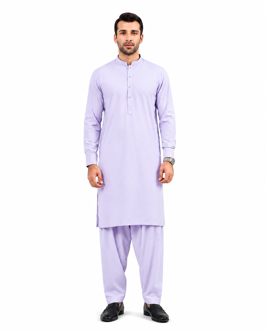Men Ultra-Smooth Unstitched Boski Suit