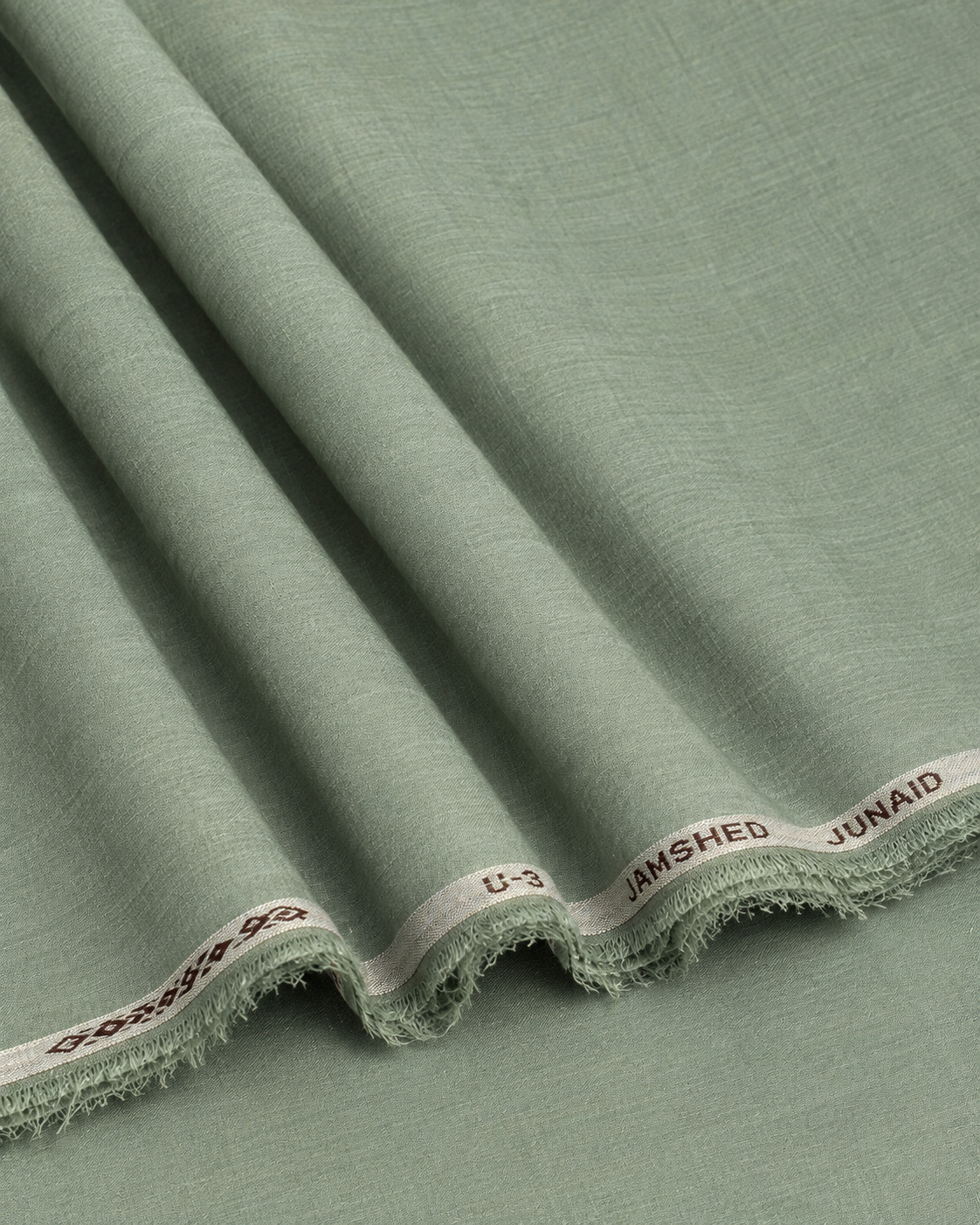 Asli Sona Mint Unstitched Suit