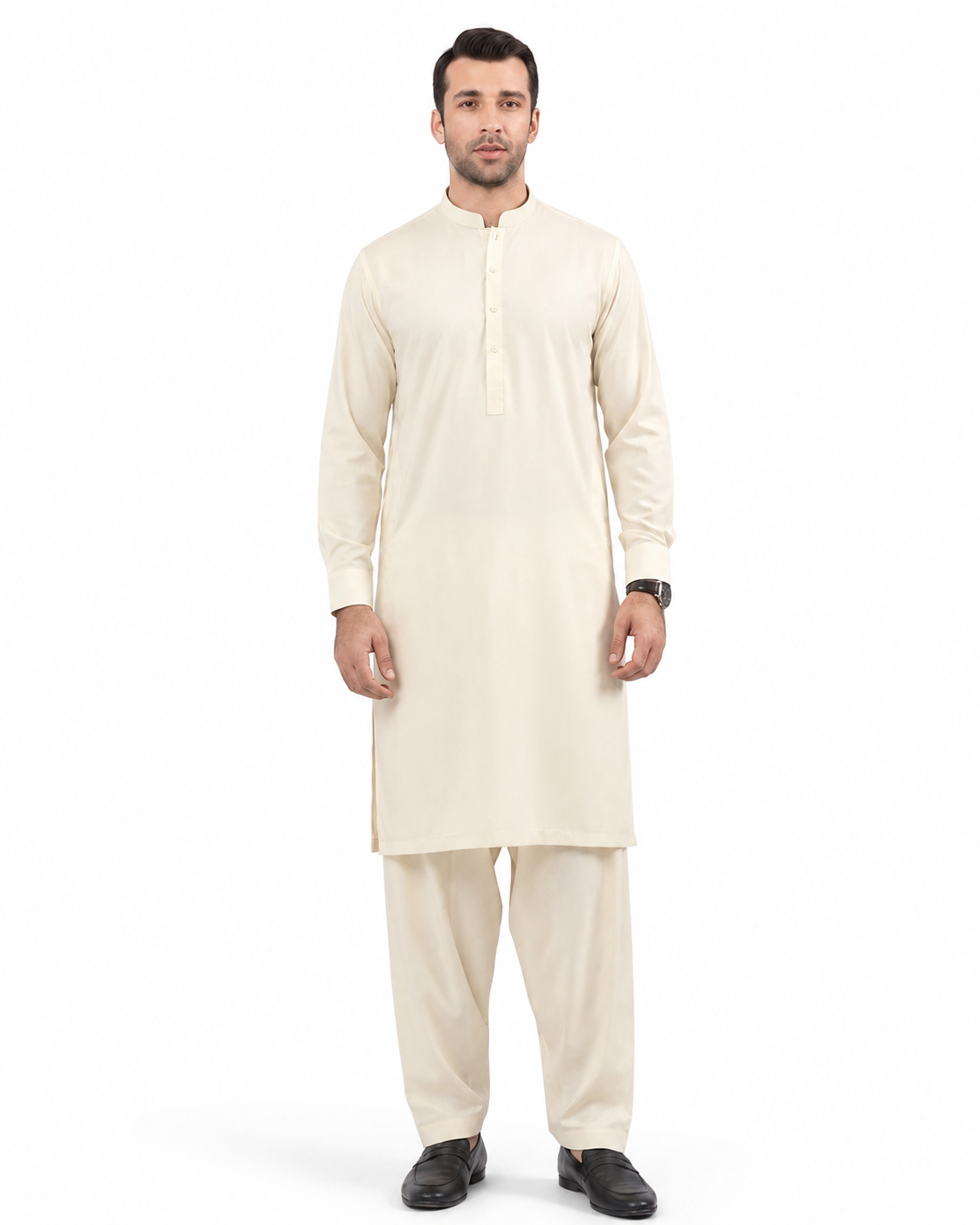Men Unstitched Wash & Wear Fabric